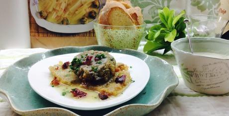 Albóndigas de acelga y sus pencas en salsa