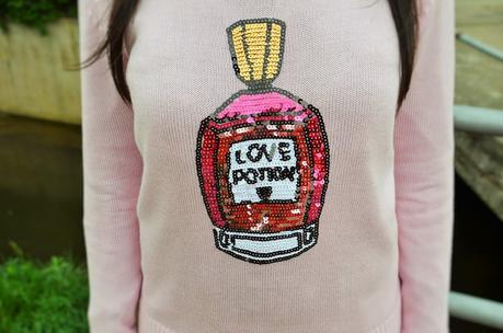 Jersey con perfume de lentejuelas!!!