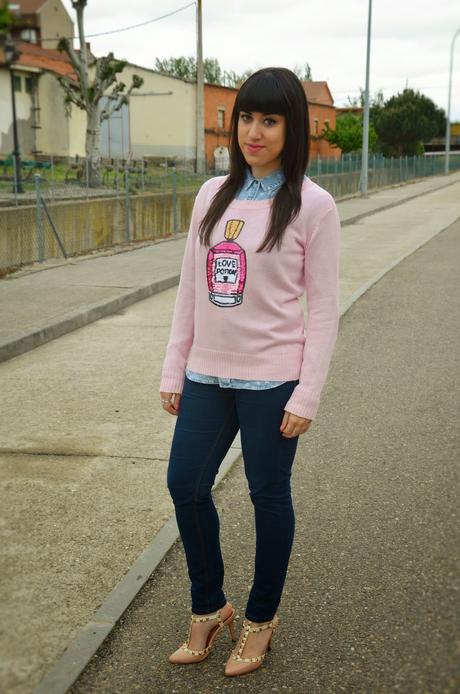 Jersey con perfume de lentejuelas!!!