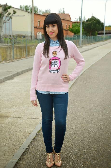 Jersey con perfume de lentejuelas!!!