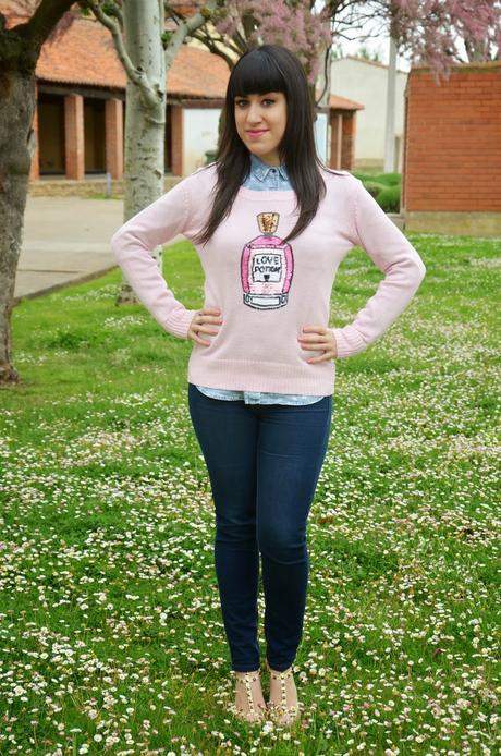 Jersey con perfume de lentejuelas!!!