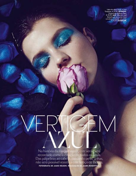 Klaudia Bulka protagonista del número de belleza de Vogue Portugal