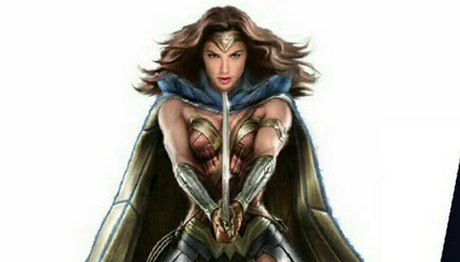 Wonder Woman presume de capa en un nuevo concept art