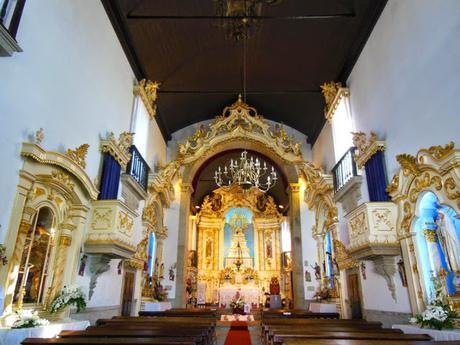 Interior de la iglesia de Nuestra Señora de Lapa de Vila do Conde