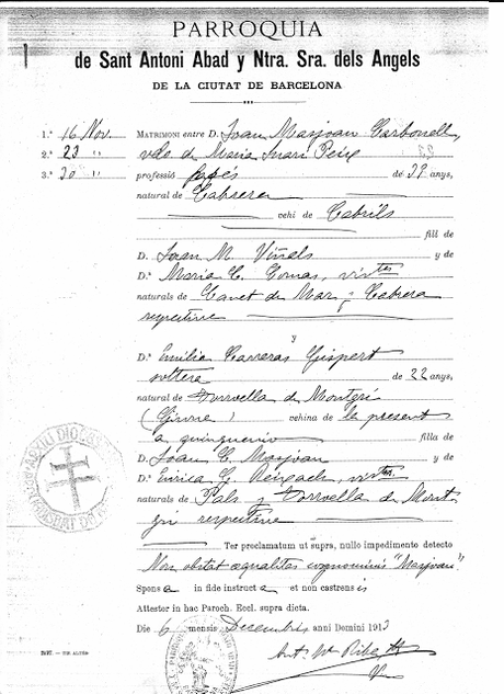 ARQUEBISBAT DE BARCELONA, ARXIU DIOCESÁ, BY JAUME ALMIRALL CARRERAS, A LA BARCELONA D' ABANS, D' AVUI I DE SEMPRE...4-05-2015...!!!