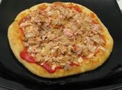 Pizza casera sartén