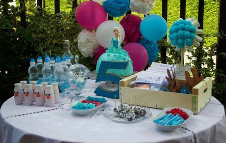 Diariodeco14: Candy bar Frozen por el cumple de la princesa4