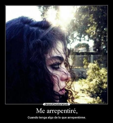 ARREPENTIMIENTOS