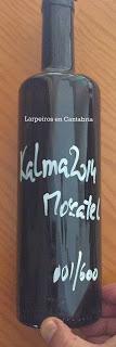 Moscatel Seco Kalma 2014: Elaborado en Cantabria