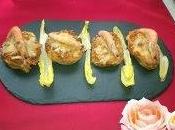 Patatas rellenas langostinos salsa americana