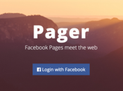 Pager, proyecto permitirá convertir páginas Facebook webs