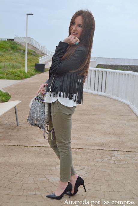 FRINGE LEATHER JACKET