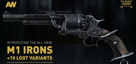 M1 Irons desenfunda con rápido percutor en Call of Duty Advanced Warfare Call of Duty AW_M1 Irons