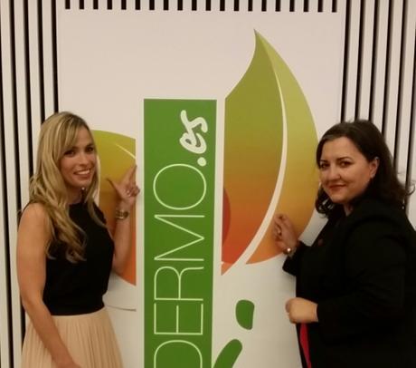 De vuelta a casa, contenta después de estar en la entrega de premios #IDermo Premios IDermo 2015