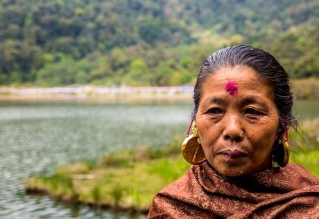 Sikkimesa en Kecheopalri Lake