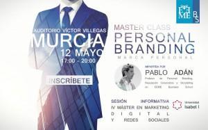 Master Class Personal Branding. Torrevieja y Murcia