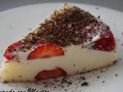 Postre yogurt fresas