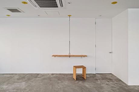 Una peluquería reducida a su mínima expresión, diseño interior en Japón.