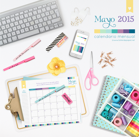 Viernes de Freebies! Hoy tu Calendario de Mayo para descargar gratis!
