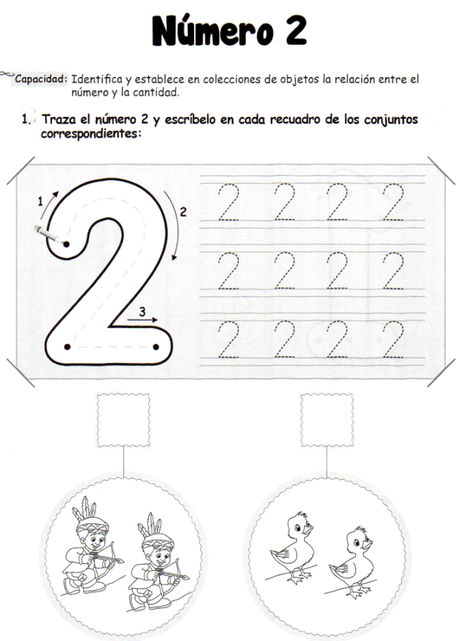 El número 2: 5 años El número 2: 5 años