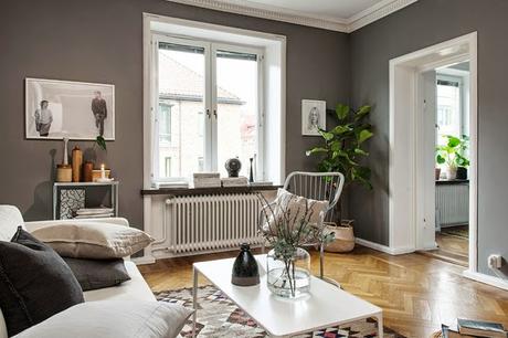 Una casa en tonos grises y blancos con mucho encanto - Paperblog