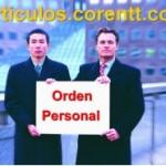 El orden personal 