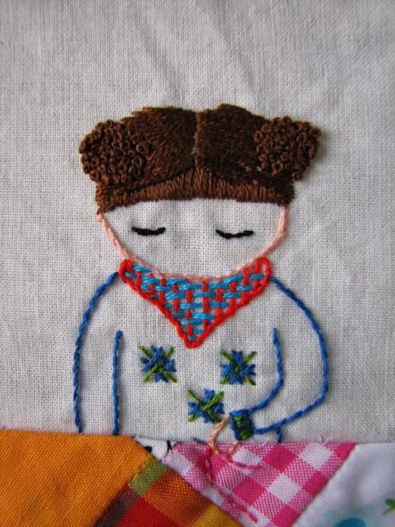 Escuela de Bordado: tipos de puntos II / Embroidery School: types of stitches II