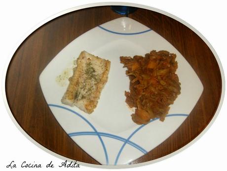 Judías verdes, rehogadas con pimentón  (dieta)