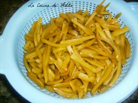 Judías verdes, rehogadas con pimentón  (dieta)