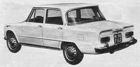 La Super Giulia de Alfa La Super Giulia de Alfa