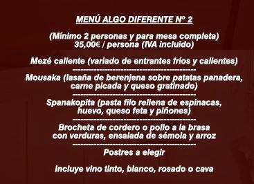 Restaurante griego Algo Diferente Bilbao