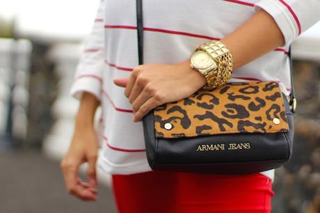 Red Stripes Top