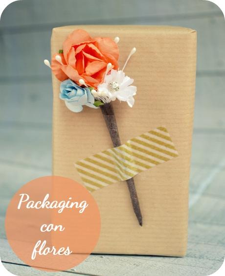 Packaging con flores