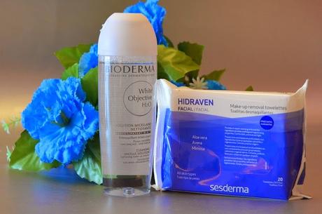 El desmaquillado y la limpieza del rostro con productos de farmacia (BIODERMA y SESDERMA)