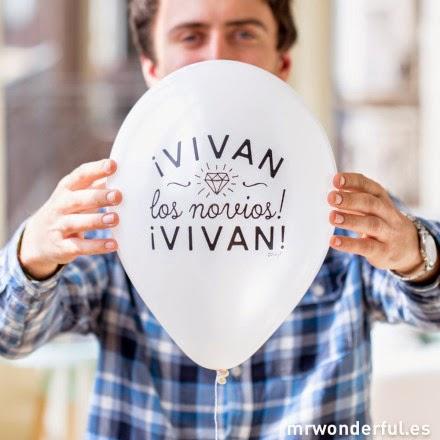 globos boda Mrwonderful