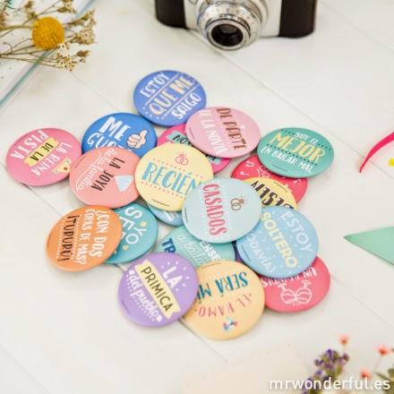 chapas para bodas mrwonderful