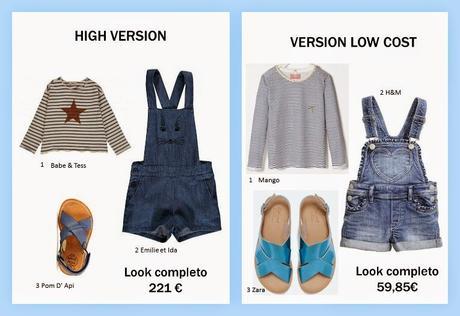 Versión Low Cost: look con peto vaquero