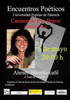 Encuentros Poéticos: Carmen del Río Bravo: