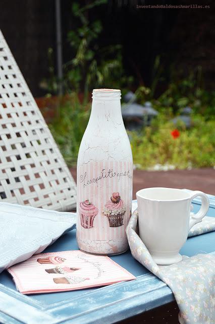 DIY reciclar botellas de cristal