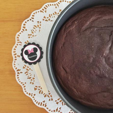 Bizcocho de chocolate sin gluten y sin azúcar 3