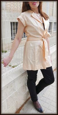 Proyecto de costura muy apropiado para llevar en primavera