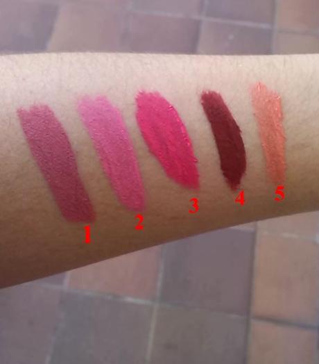 BRILLOS DE LABIOS WATERPROOF.
