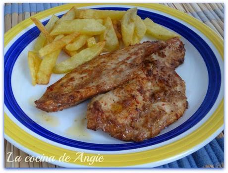 FILETES DE POLLO ESTILO TANDOORI