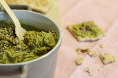 verde que te quiero verde, receta de hummus
