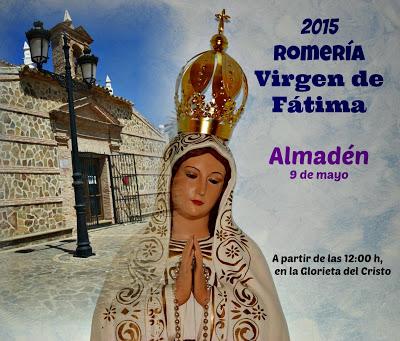 Este sábado regresa la Romería Virgen de Fátima 2015 a Almadén