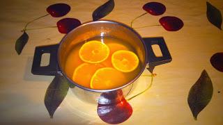 TARTA DE QUESO A LA NARANJA