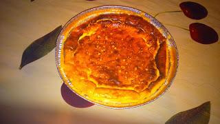 TARTA DE QUESO A LA NARANJA