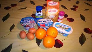 TARTA DE QUESO A LA NARANJA