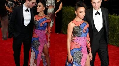 Robert Pattinson y  FKA Twigs: pareja en Met Gala