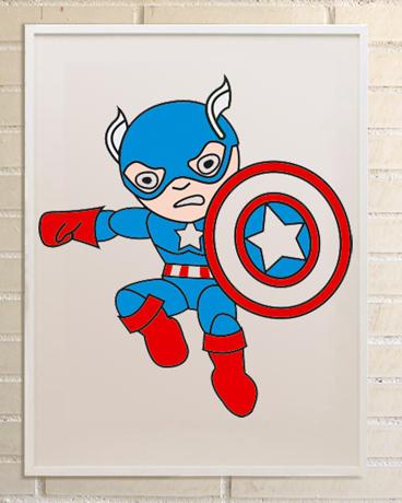Decoración con Superheroes